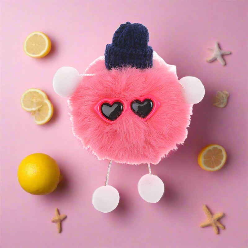 Hair Ball Elf Keychain