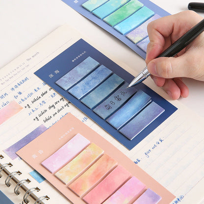 Paper Gradient Sticky Notes Index Marking Sticky Notes