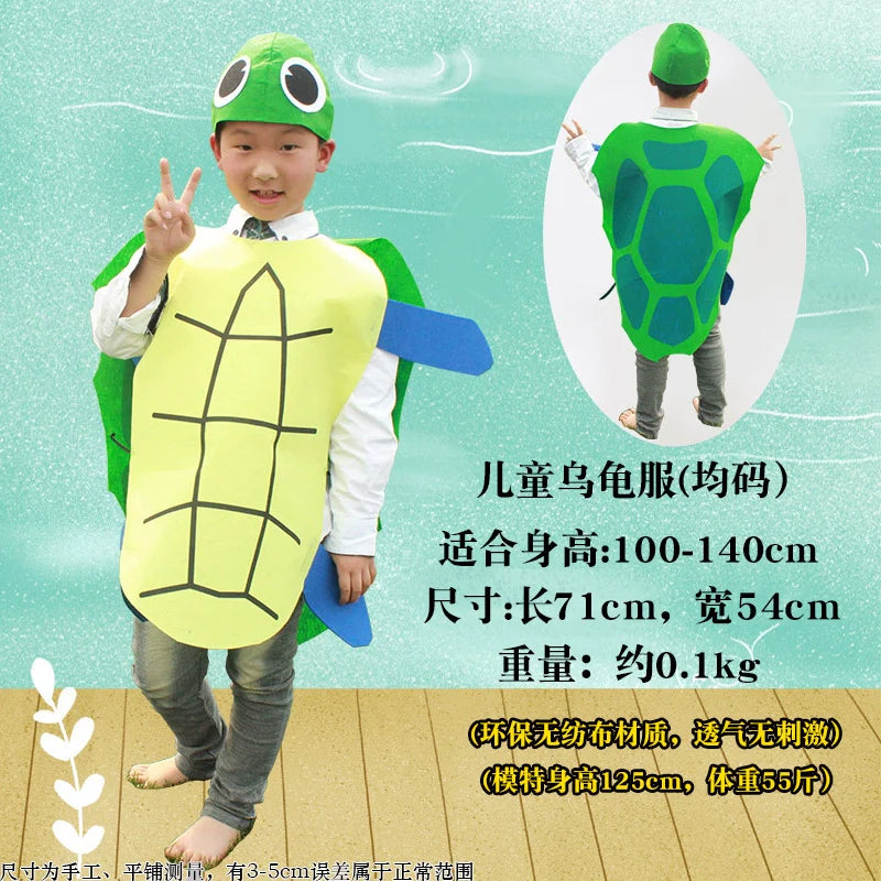 Children's Fruit and Vegetable Costume Environmental-Friendly