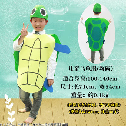 Children's Fruit and Vegetable Costume Environmental-Friendly