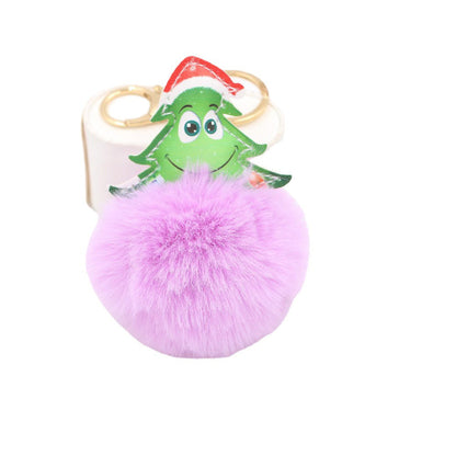 Christmas Tree Plush Keychain