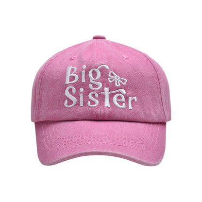 Cotton Children's Cartoon Letter Bow Baseball Hat
