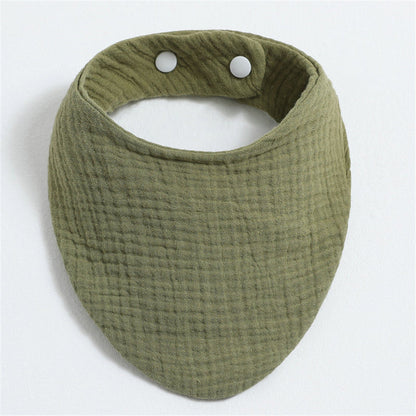 Newborn Baby Bibs Cotton Double Gauze Saliva Towel