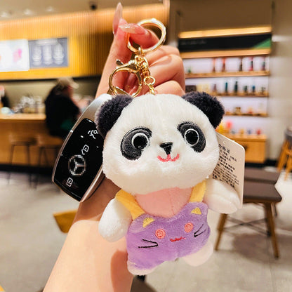 Creative Plush Panda Keychain