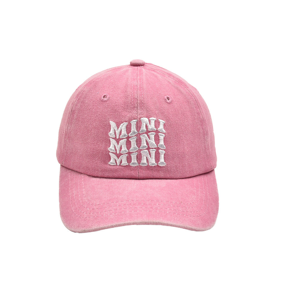 MINI Embroidered Children's Cotton Baseball Cap