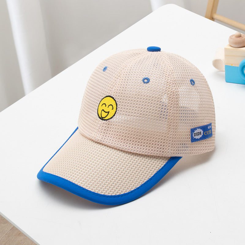 Kids Summer Thin Cotton Baseball Cap