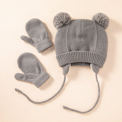 Wholesale Braid Children's Knitted Acrylic Hat