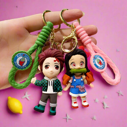 Cartoon Animation PVC Keychain Cute Keychain