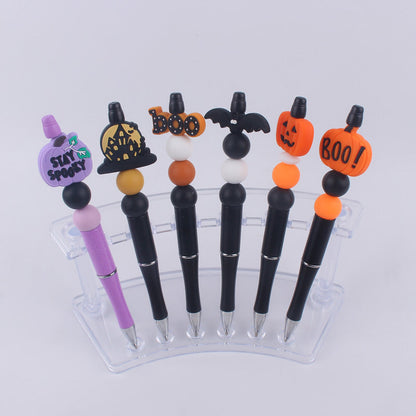 Halloween Cartoon Cute Animal Silicone Bead Bead Pen