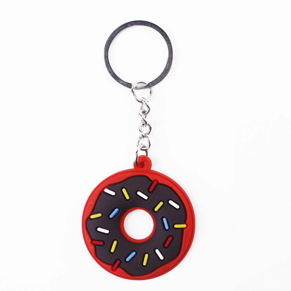 PVC Donut Keychain