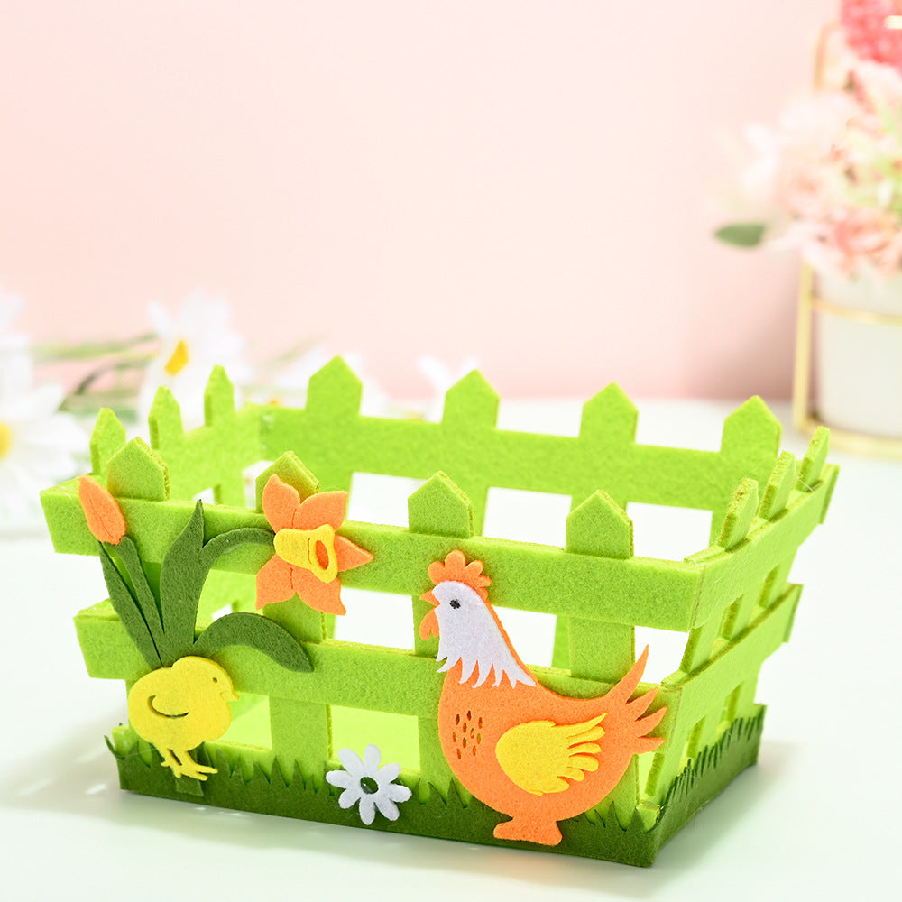 Wholesale Easter Nonwoven Basket TOY