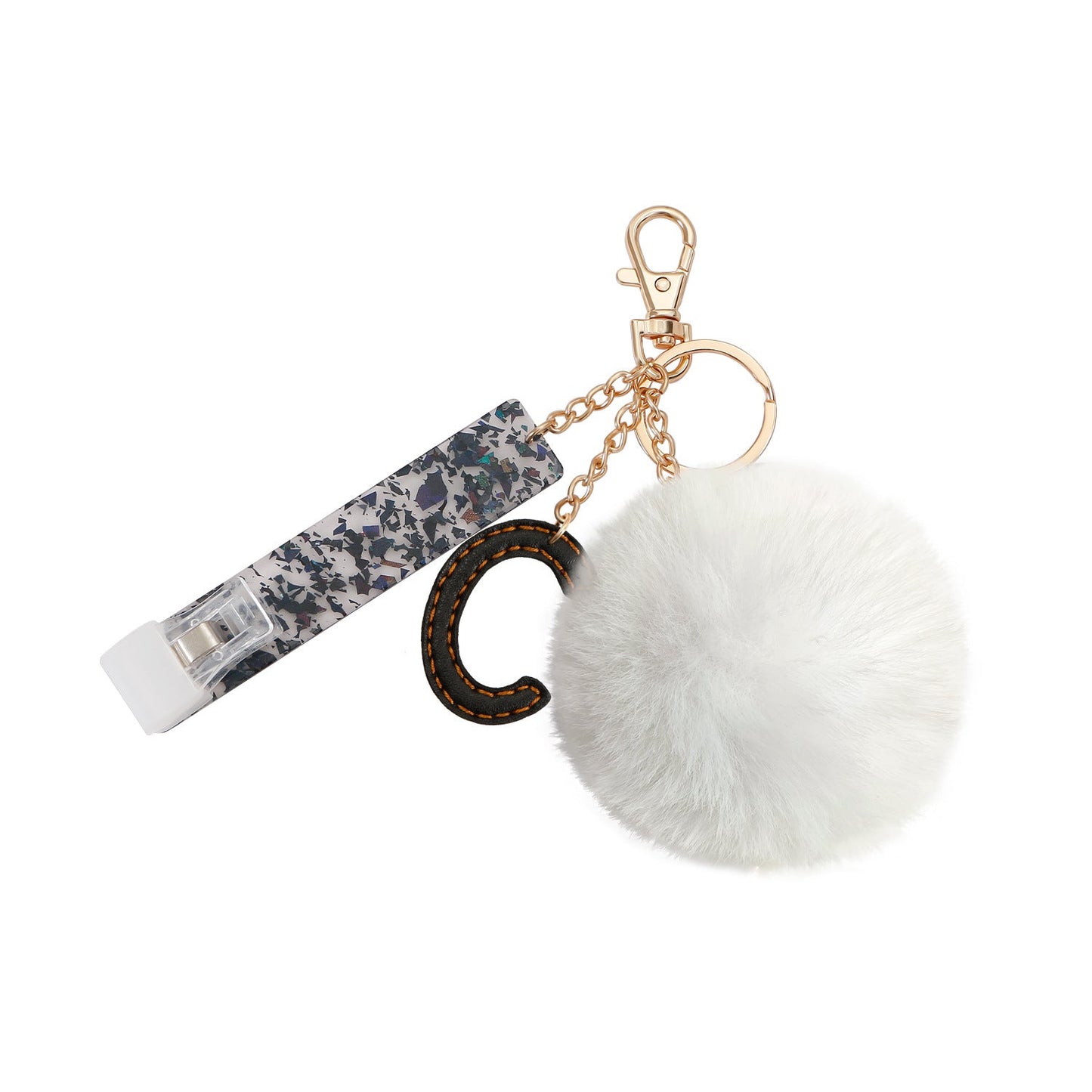 ATM Card Reader Letters A-D Fur Ball Alloy