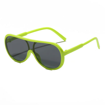 Wholesale Siamese Big Frame Candy Color PC Kids Sunglasses