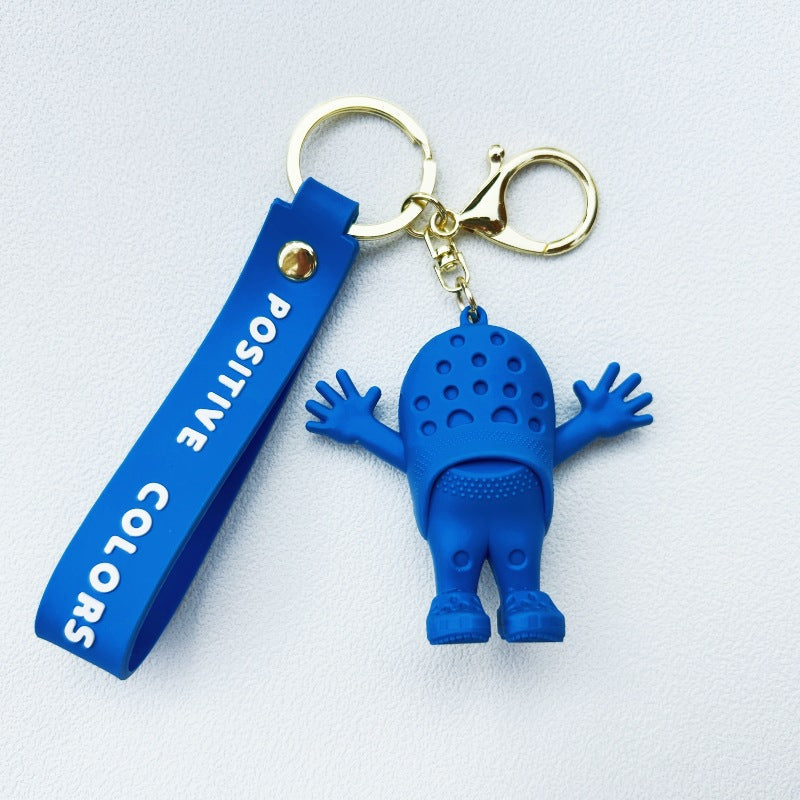 Slippers PVC Keychain