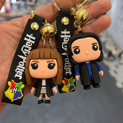 Cartoon PVC Silicone Keychains Cute Keychain
