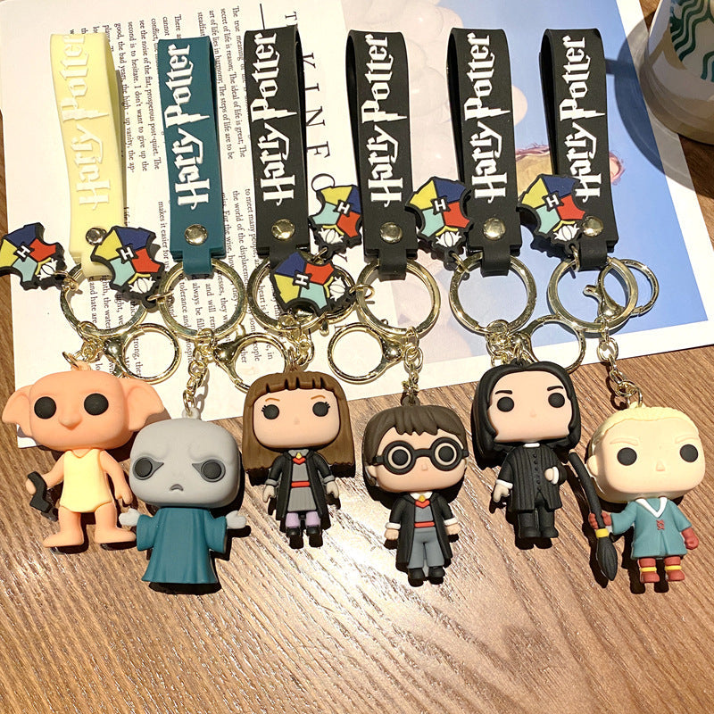 Cartoon Cute PVC Soft Keychains Creative Keychain
