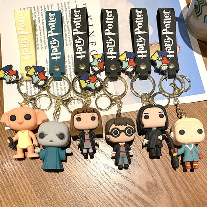 Cartoon Cute PVC Soft Keychains Creative Keychain