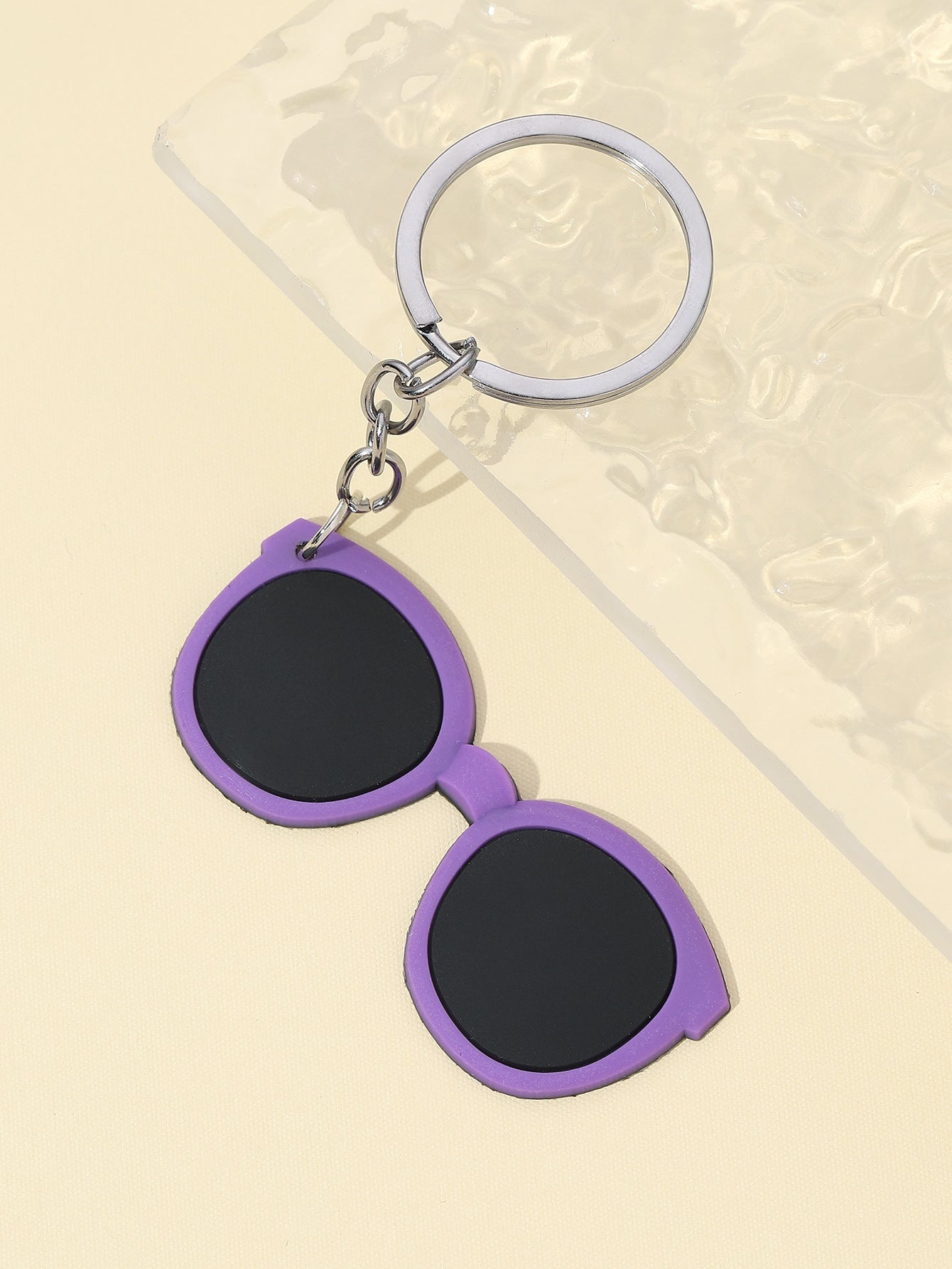 Silicone Glasses Keychain Cute Keychain