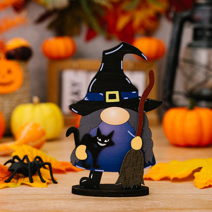 New Halloween Ghost Wood Ornaments