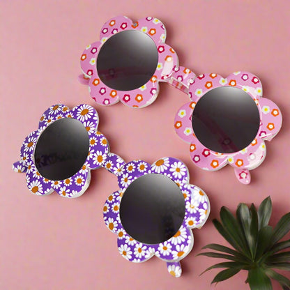 Multi-color Fashionable Children's Sunflower Sunglasses