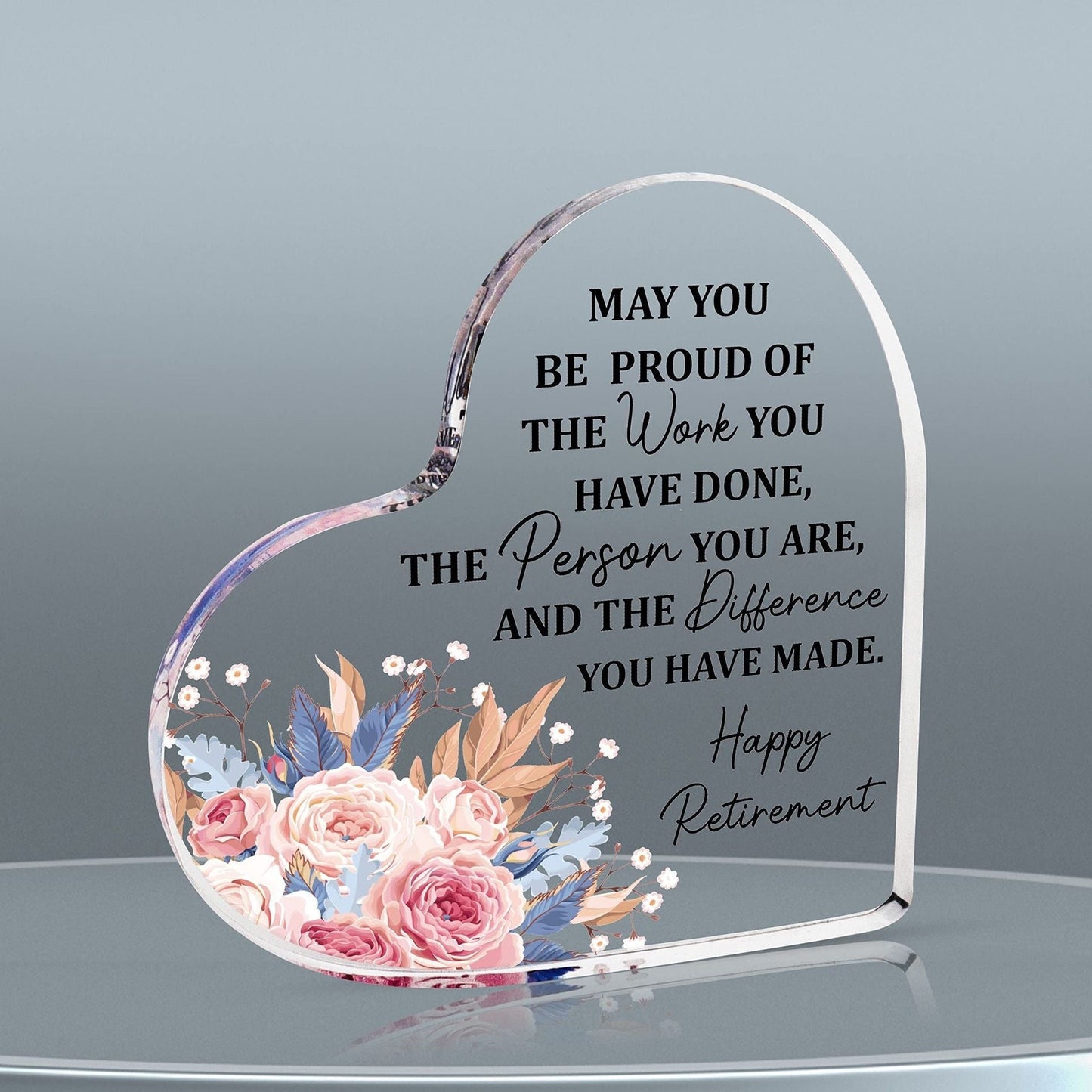 New Valentine's Day Love Transparent Acrylic Mother's Day