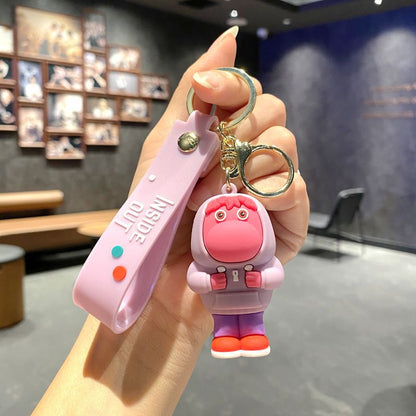 Cartoon Anime Characters PVC Soft Creative Keychain
