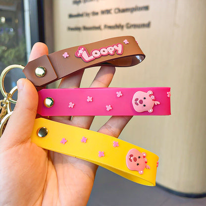 Cartoon Cute Keychain Little Beaver Keychains