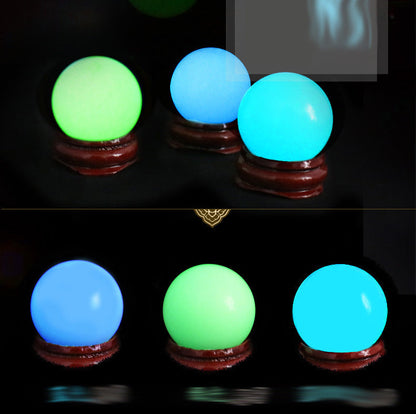 Luminous Beads Non-porous Luminous Fluorite Luminous Pearl Ornaments