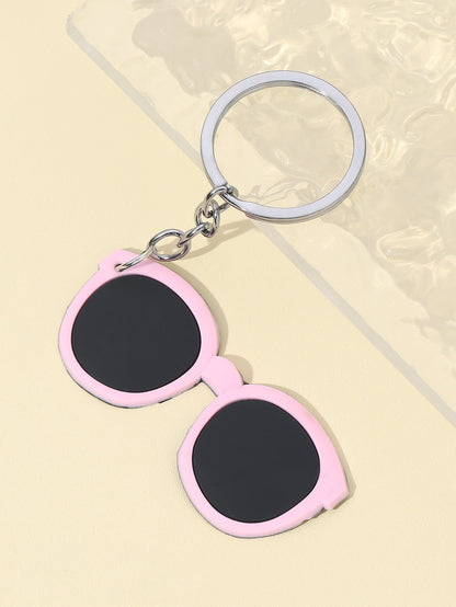 Silicone Glasses Keychain Cute Keychain