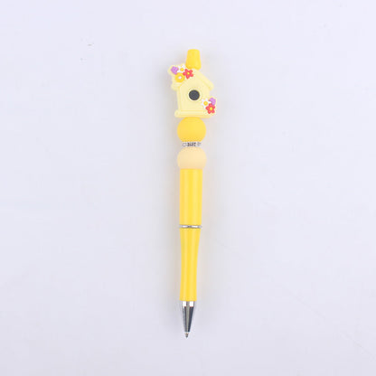 Cartoon Greenhouse Silicone DIY Bead Pen