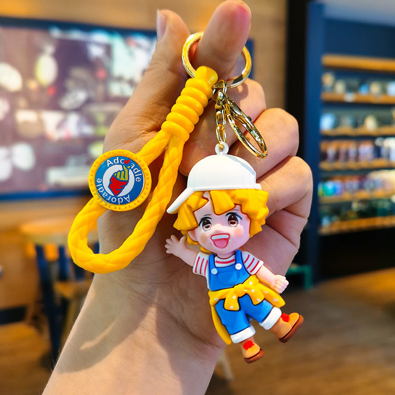 Cartoon PVC Soft Keychain Cute Keychain