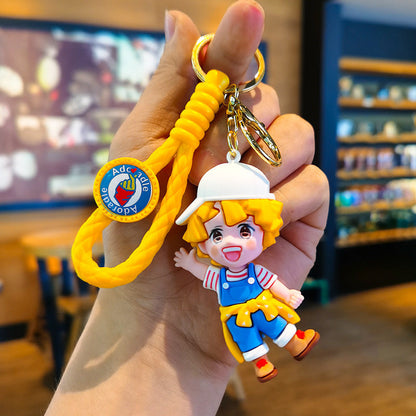 Cartoon PVC Soft Keychain Cute Keychain