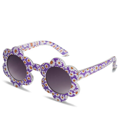 Multi-color Fashionable Children's Sunflower Sunglasses