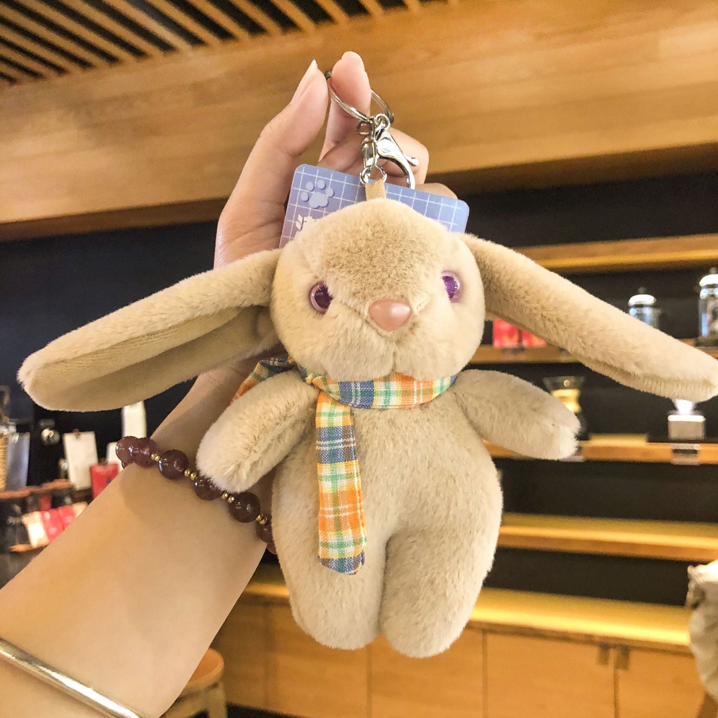 Cartoon Rabbit Plush Keychains