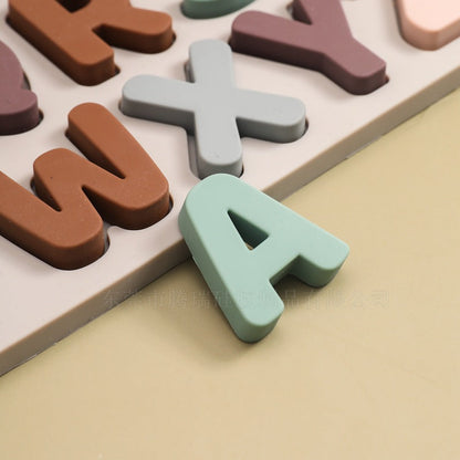 Wholesale Baby Alphabet Puzzle Silicone TOY