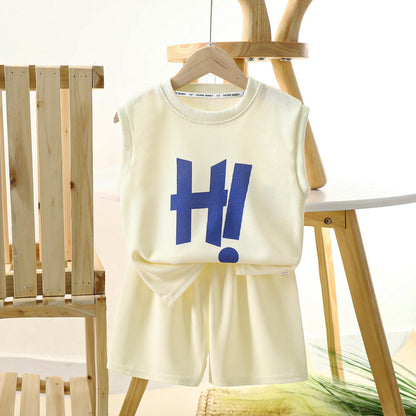 Vest Summer Polyester Baby Clothes