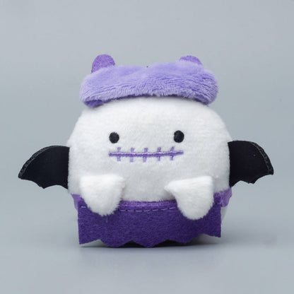 Halloween Pumpkin Spooky Plush Doll Keychain