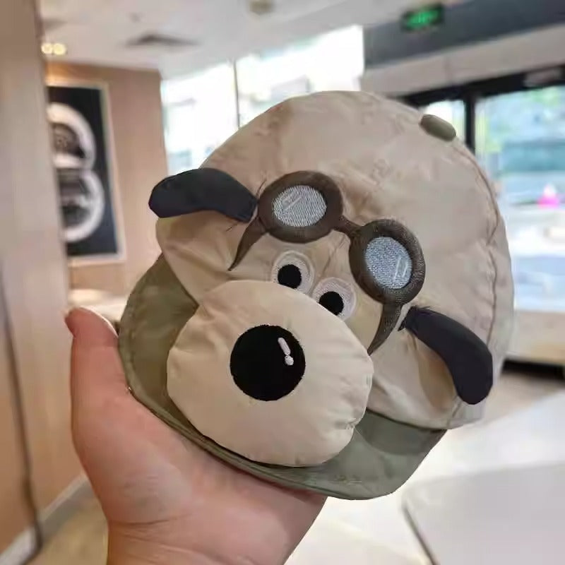 Baby Cute Puppy Sunshade Bucket Hat