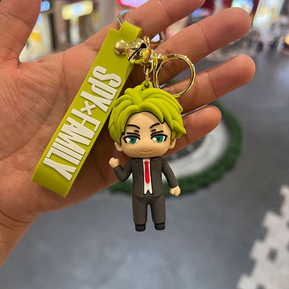Cartoon PVC Silicone Keychains Creative Keychain