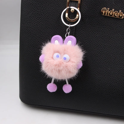 Bunny Elf Plush Keychain