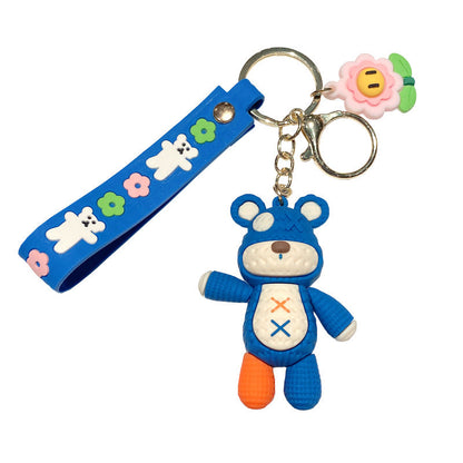Cartoon Woolen Bear Cute Keychain