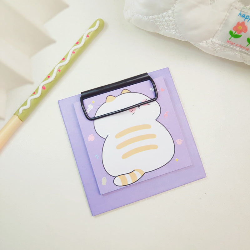 Cute Mini Board Clip Paper Convenience Stickers