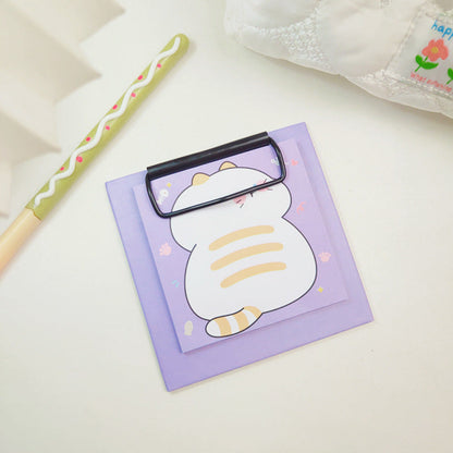 Cute Mini Board Clip Paper Convenience Stickers