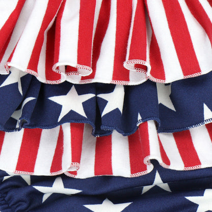 USA Independence Day Jumpsuits Cotton Baby Clothes