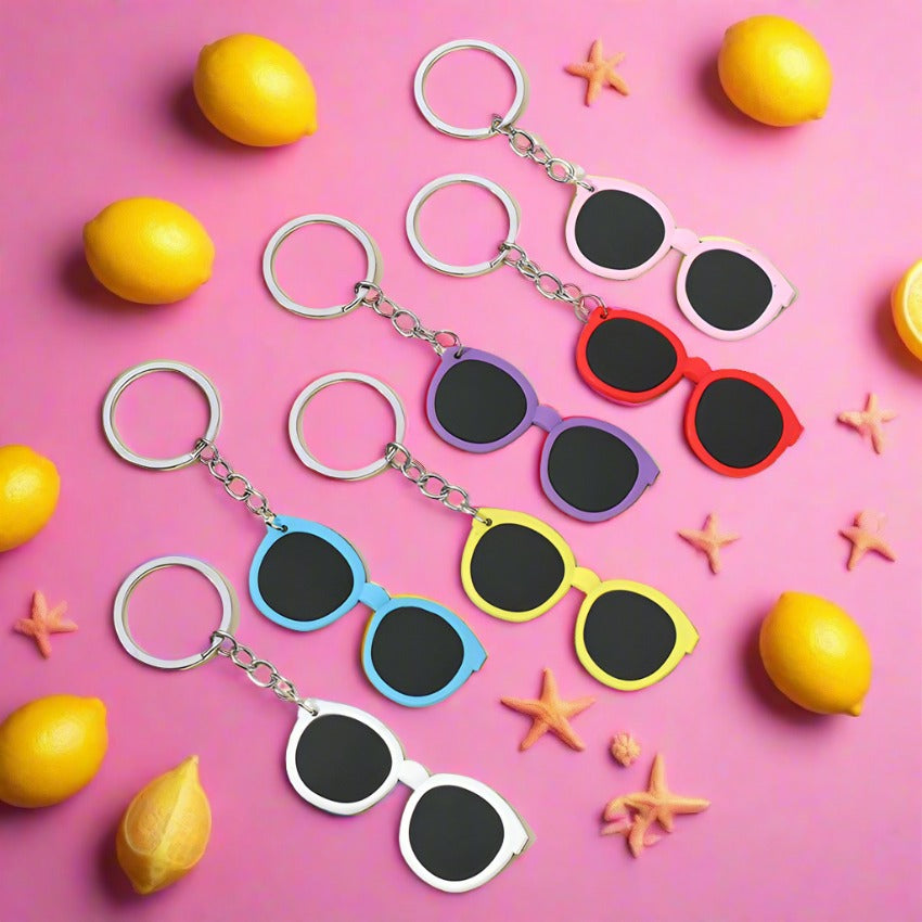 Silicone Glasses Keychain Cute Keychain