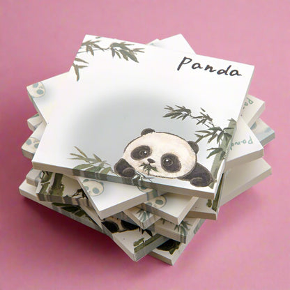 Cartoon Cute Panda Paper Sticky Notes