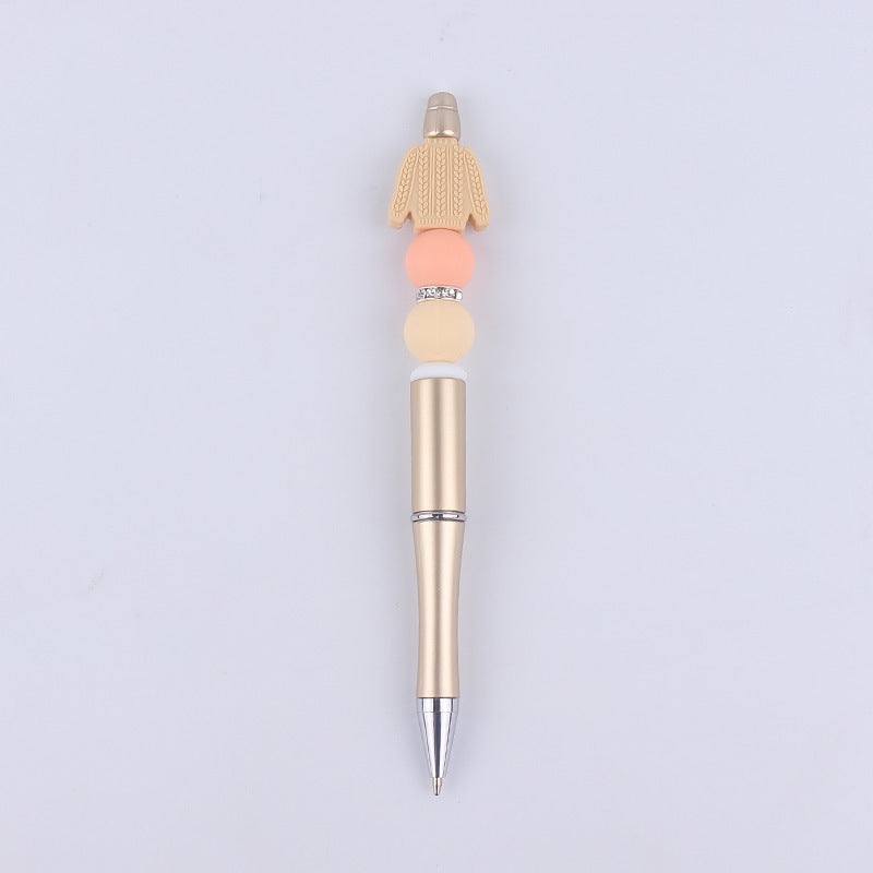 Cartoon Silicone Bead Pens