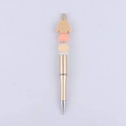 Cartoon Silicone Bead Pens