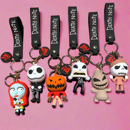 Halloween Pumpkin Man Skull Cartoon Creative Keychain