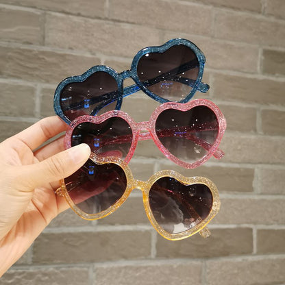 Wholesale Cute Heart Children's Sunglasses